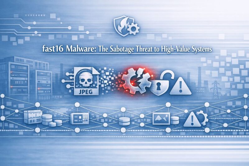 Precision Sabotage: The ‘fast16’ Malware Targeting Ultra-High-Value Assets