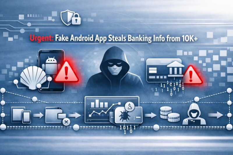 Urgent: Dangerous Android App Exposes 10K Users to Banking Malware