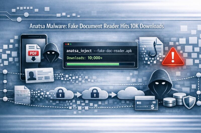 Anatsa Returns: Fake Document Reader on Google Play Surpasses 10K Downloads