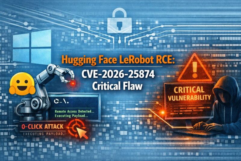AI Under Control: Unauthenticated RCE Flaw Hits Hugging Face LeRobot