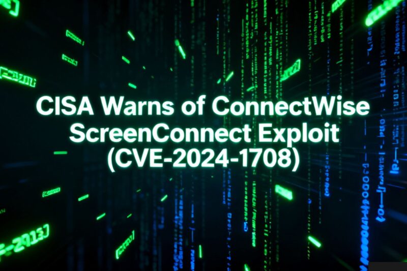 CISA Sounds Alarm: Remote Access Flaw Hits “Must-Patch” List