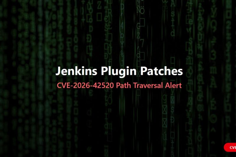 Critical Jenkins Alert: High-Severity Flaws Threaten CI/CD Pipelines