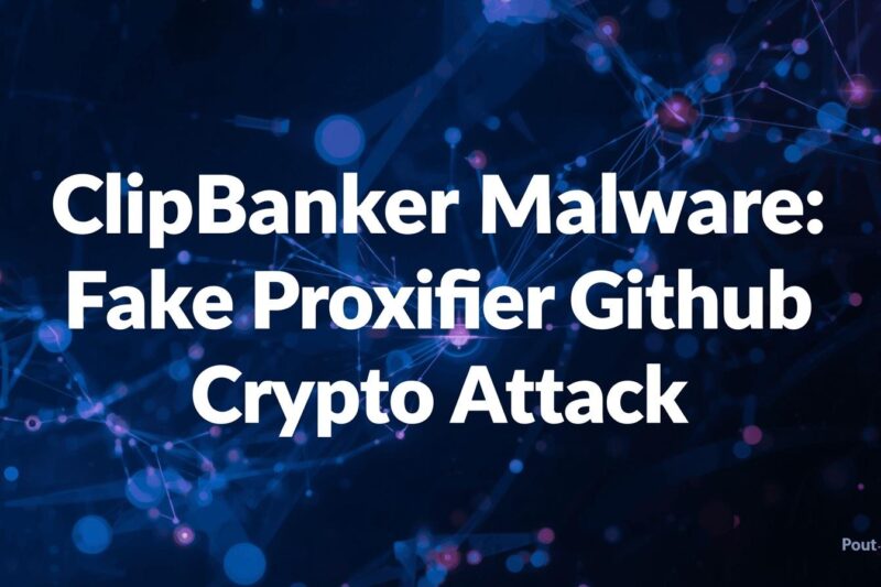 Fake Proxifier Installer on GitHub Spreads ClipBanker Crypto-Stealing Malware