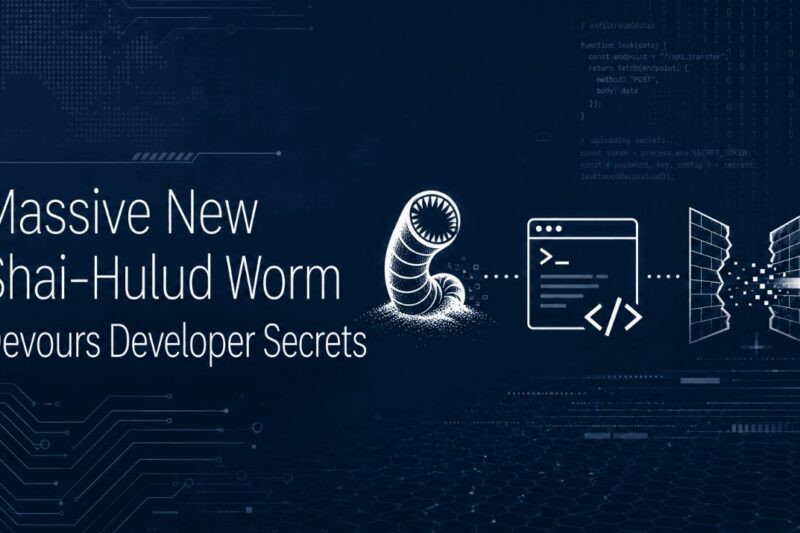 Warning: Massive New Shai-Hulud Worm Devours Developer Platform Secrets