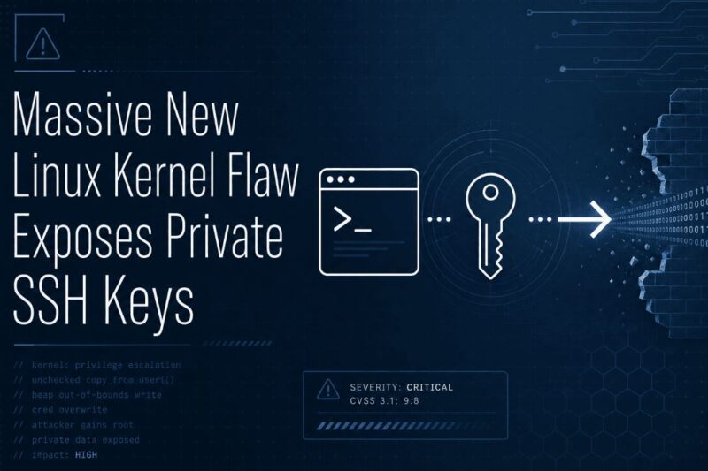 Warning: Massive New Linux Kernel Flaw Exposes Your Private SSH Keys
