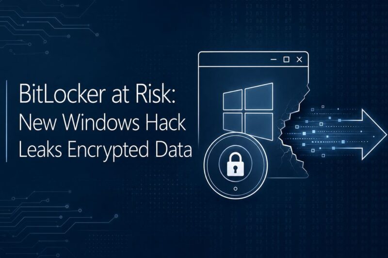 Windows Zero-Day Crisis: New Exploit Bypasses BitLocker Encryption in Minutes
