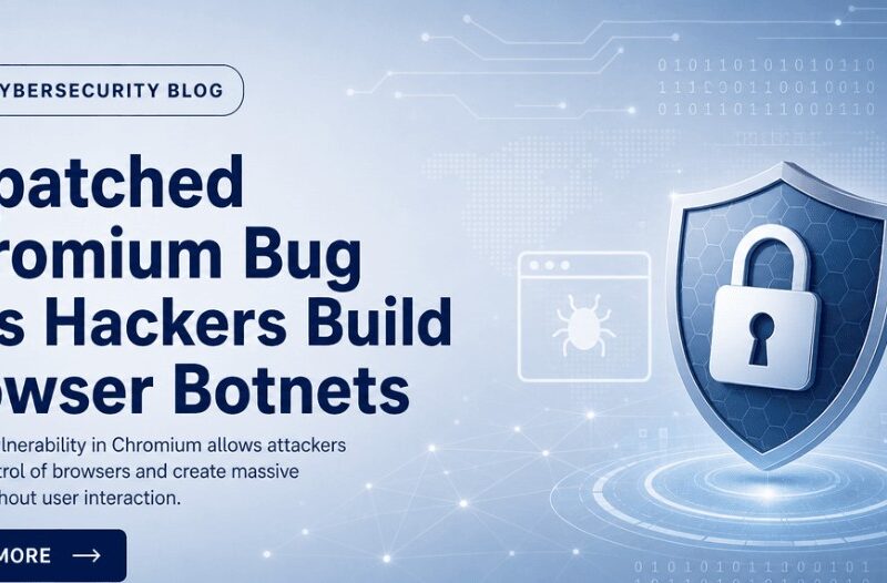Unpatched Chromium Bug Enables Stealth Browser Botnets