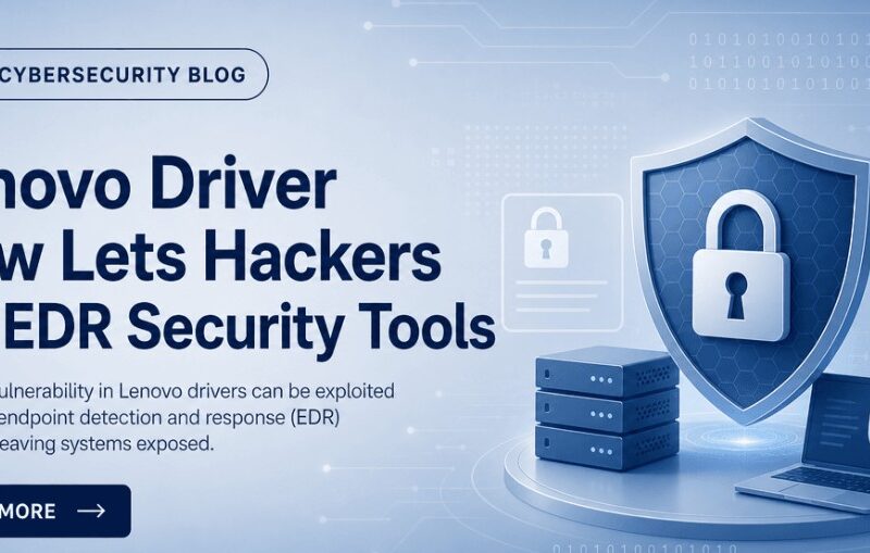 Signed Lenovo Driver Abuse Lets Attackers Kill EDR Defenses