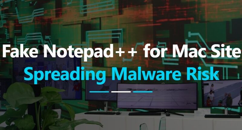 Fake Notepad++ for Mac Website: A Growing Malware Threat