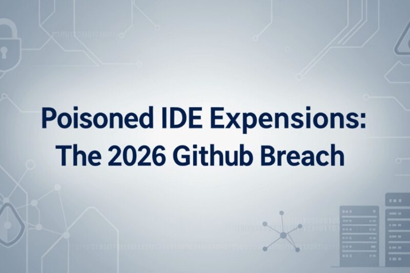 Poisoned IDE Extensions: Lessons from the 2026 GitHub Supply Chain Attack