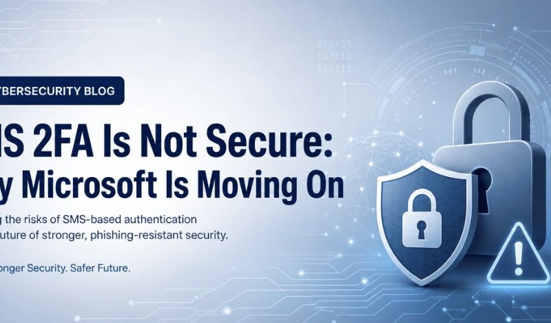 Microsoft Drops SMS 2FA: Why It’s No Longer Secure