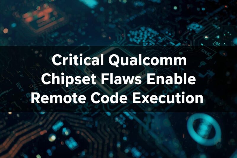 Critical Qualcomm Chipset Vulnerabilities Enable Remote Code Execution
