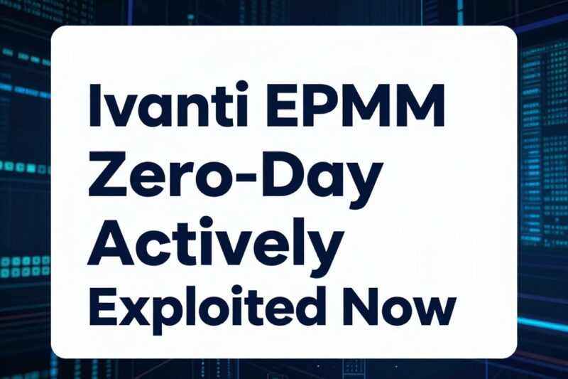Warning: Ivanti EPMM Zero-Day Actively Exploited in the Wild