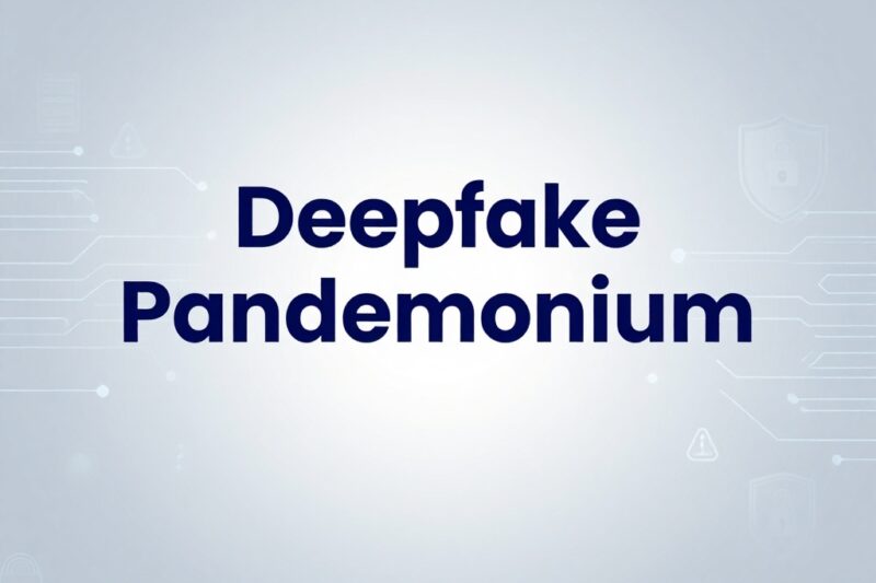 Control Big Tech or Suffer “Deepfake Pandemonium,” Warns Cambridge Expert