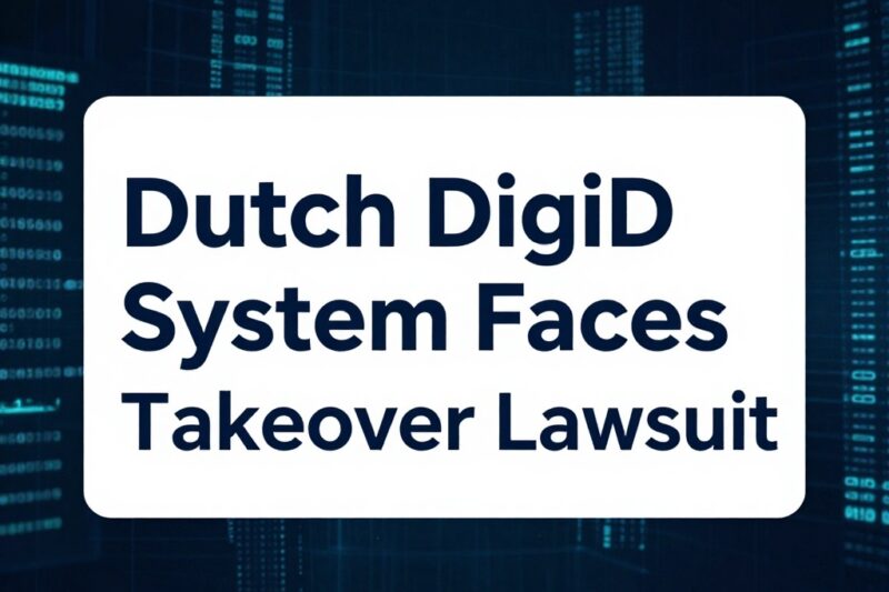 Dutch Lawsuit Targets US Control of Digital ID System