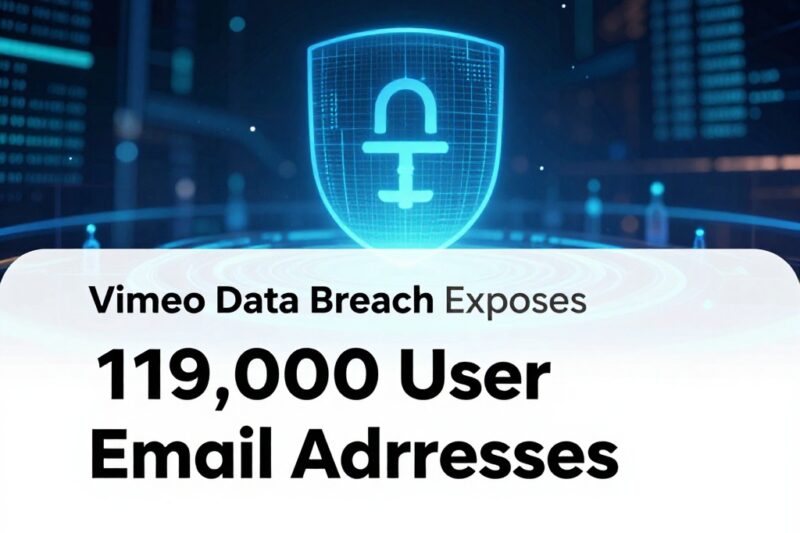 Vimeo Data Breach Exposes Email Addresses of 119,000 Users