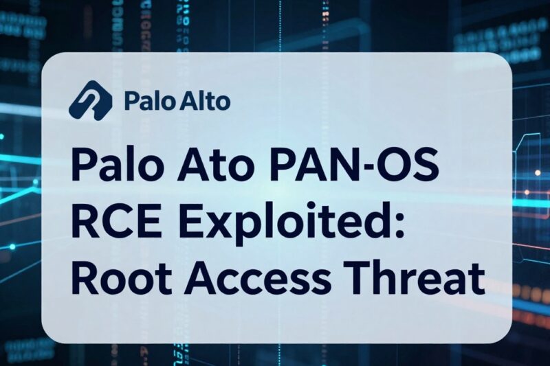 Critical Palo Alto Firewall Flaw Exploited to Gain Root Access