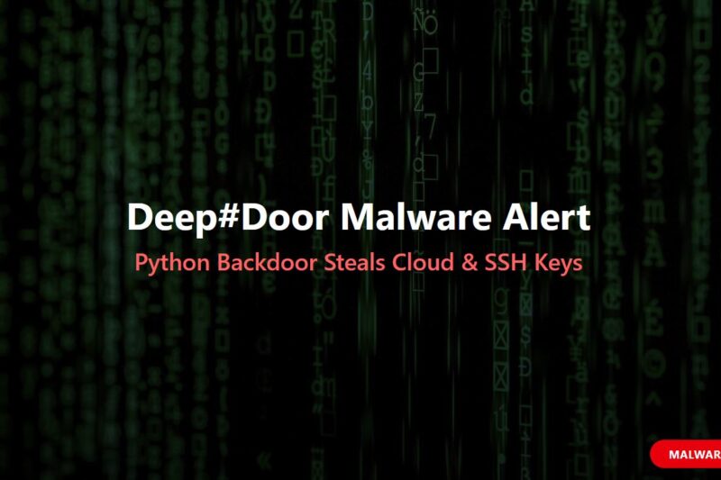 Warning: New “Deep#Door” Malware Steals Your Private Cloud Keys