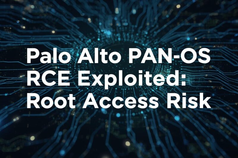 Critical Palo Alto Firewalls Vulnerability Exploited in the Wild to Gain Root Access