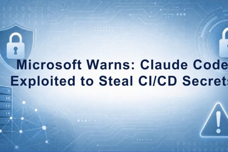 Microsoft Warns Claude Code GitHub Action Flaw Exposes CI/CD Pipeline Secrets