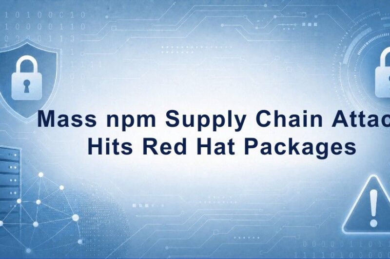 Massive npm Supply Chain Attack Targets Red Hat Packages