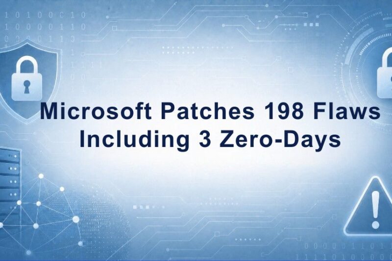 Microsoft Fixes 198 Vulnerabilities Including 3 Zero-Days