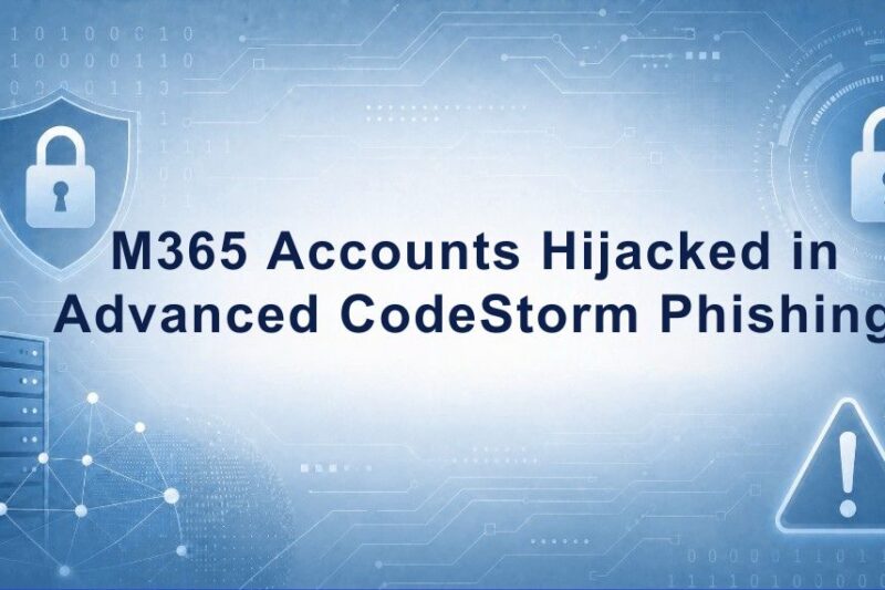 CodeStorm Phishing Campaign Exploits Compromised Microsoft 365 Accounts