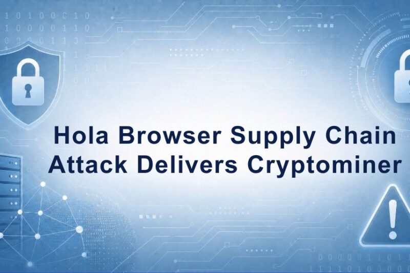 Hola Browser Supply Chain Attack Delivers Hidden Cryptominer
