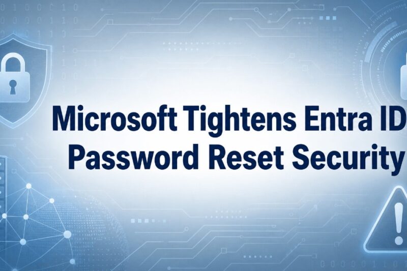 Microsoft Tightens Entra ID Password Reset Security to Curb Identity Attacks