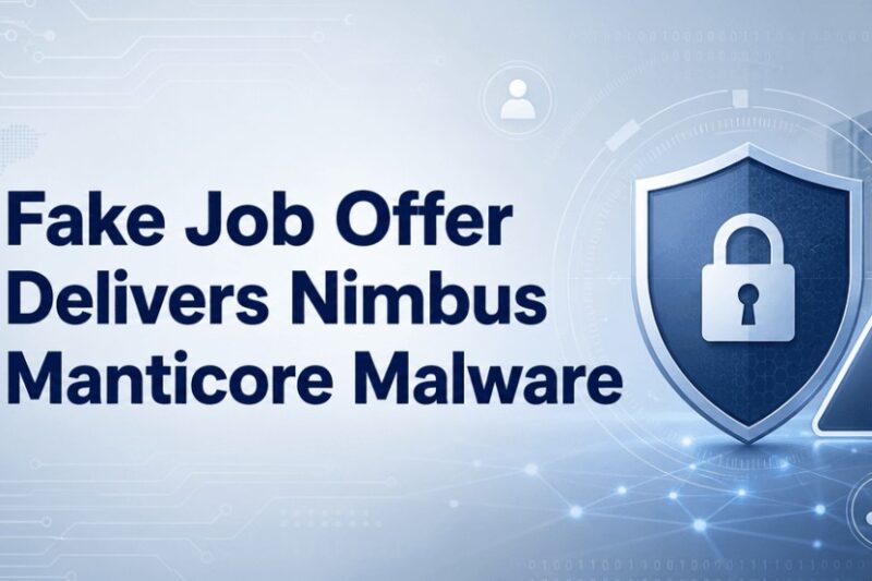 Fake Recruitment Portal Used by Nimbus Manticore to Deploy Malware
