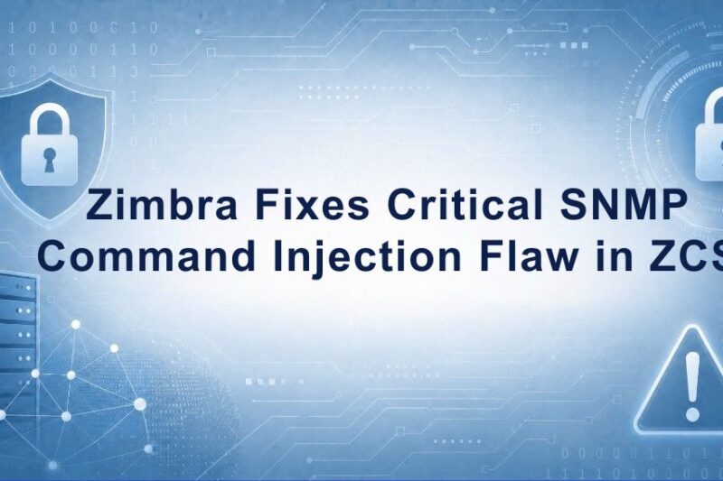 Zimbra Fixes Critical SNMP Command Injection Flaw That Could Lead to Full Server Compromise