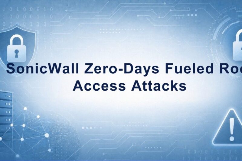 SonicWall Zero-Day Vulnerabilities Used to Gain Root Access
