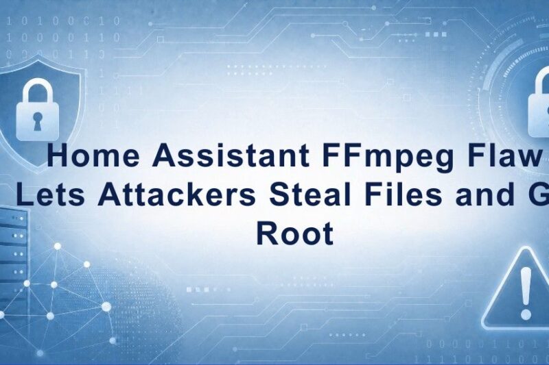 Home Assistant FFmpeg Flaw Lets Attackers Steal Files and Go Root