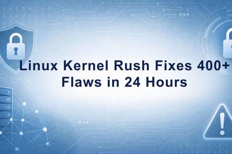 Linux Kernel Fixes More Than 400 Vulnerabilities in 24 Hours