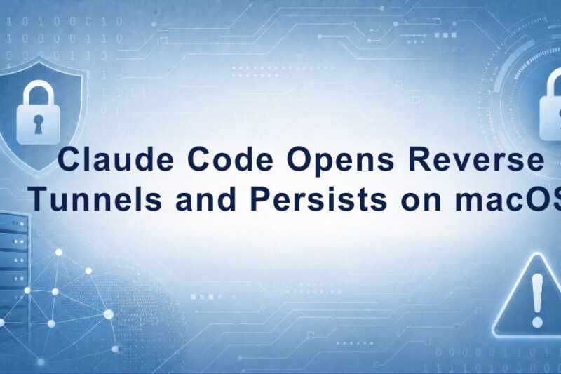Claude Code Activity Raises Security Concerns After Reverse Tunnel and Persistence Discovery
